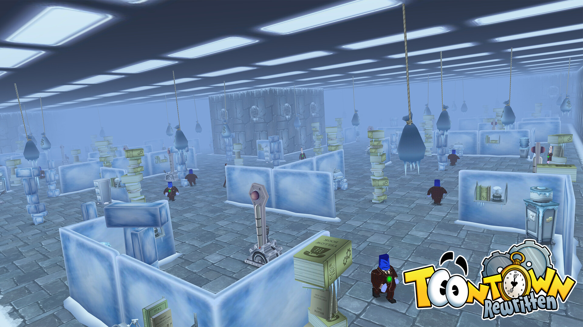 ArtStation - Toontown Sellbot Field Office: Cold Caller Room