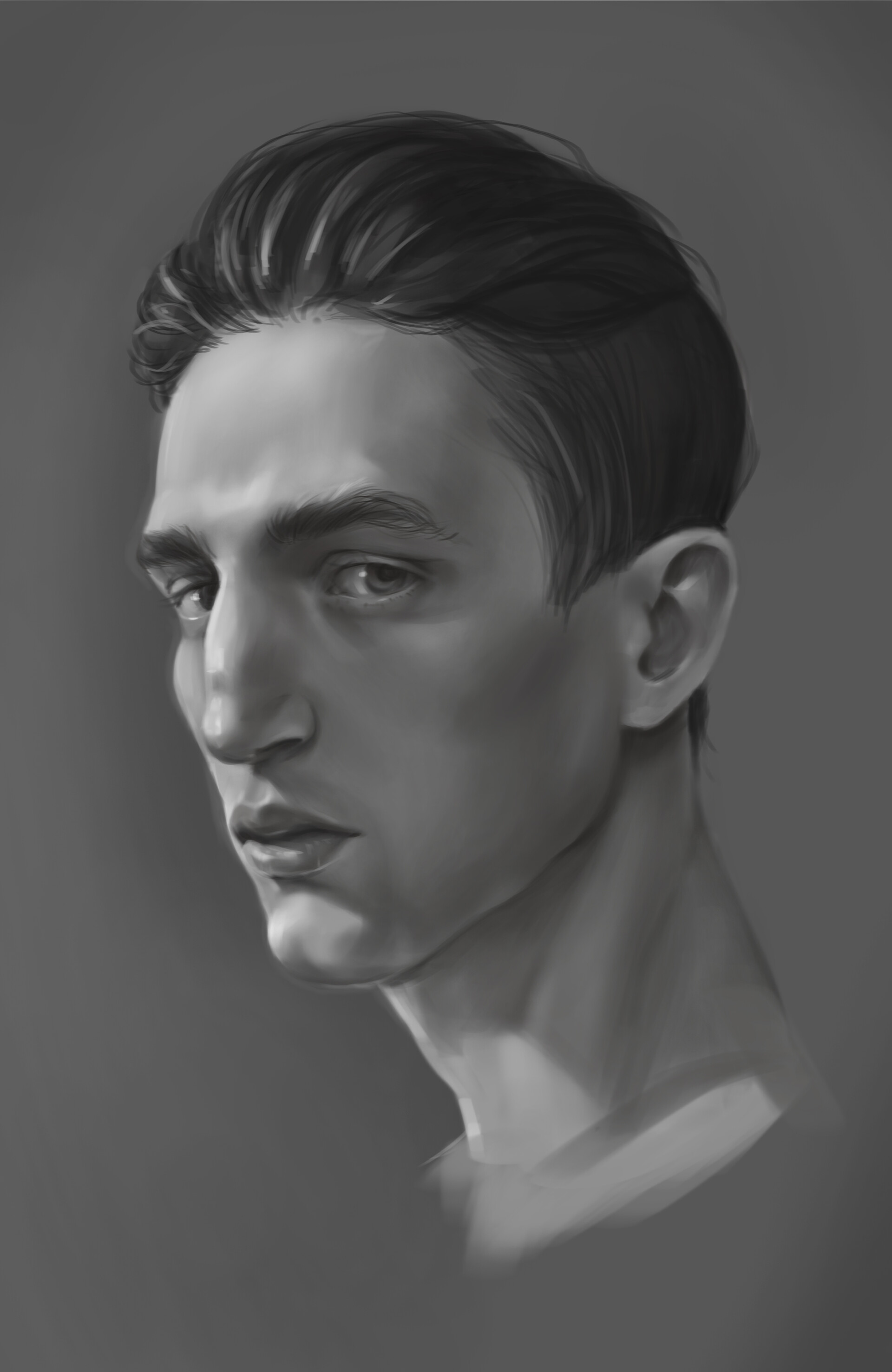 ArtStation - portrait. sketch