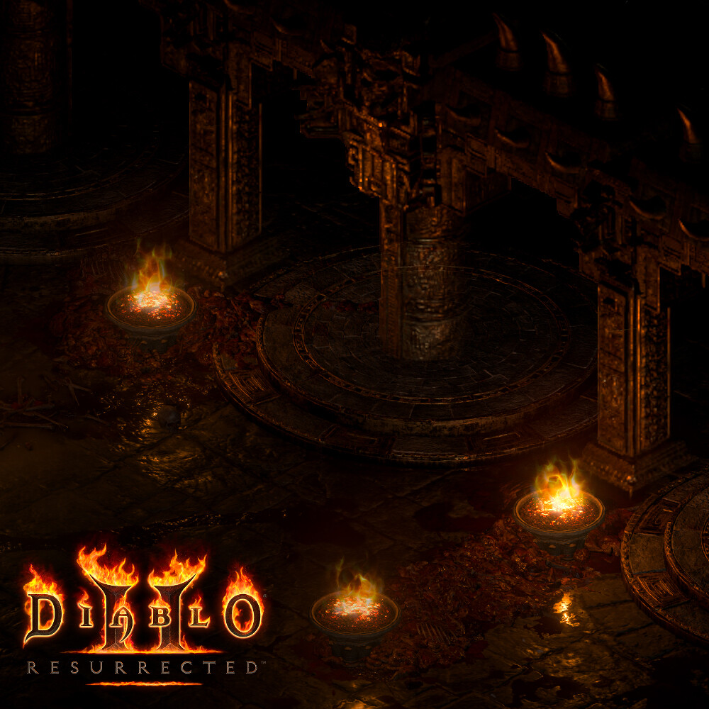 ArtStation - Diablo 2 Resurrected - Travincal Worldbuilding