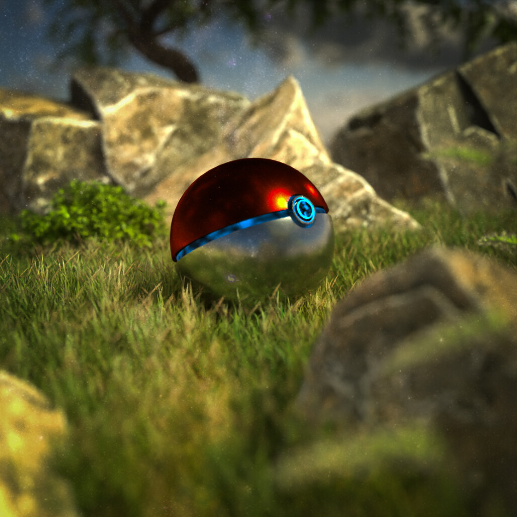 ArtStation Pokéball design