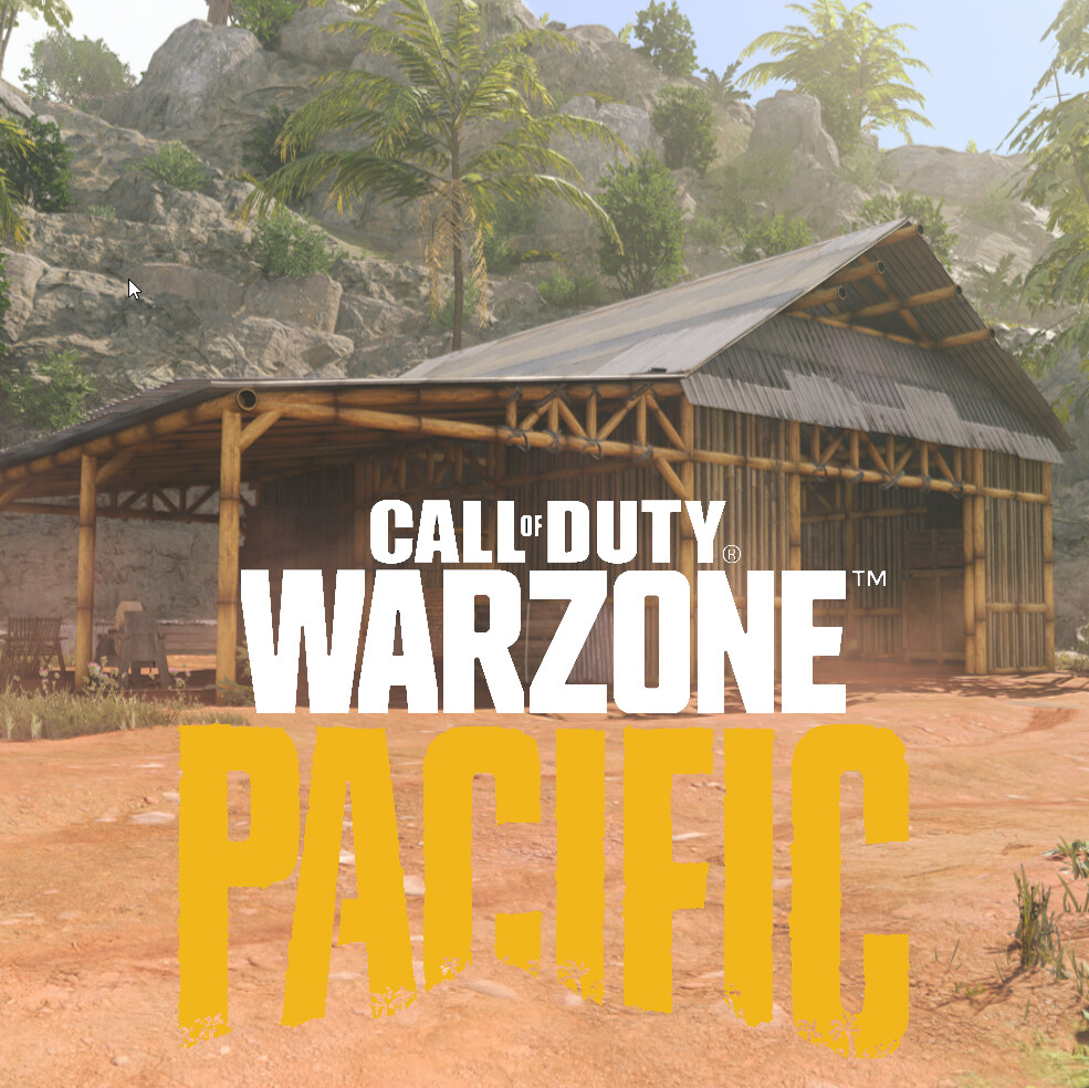Call Of Duty Warzone : Caldera Pacific Map