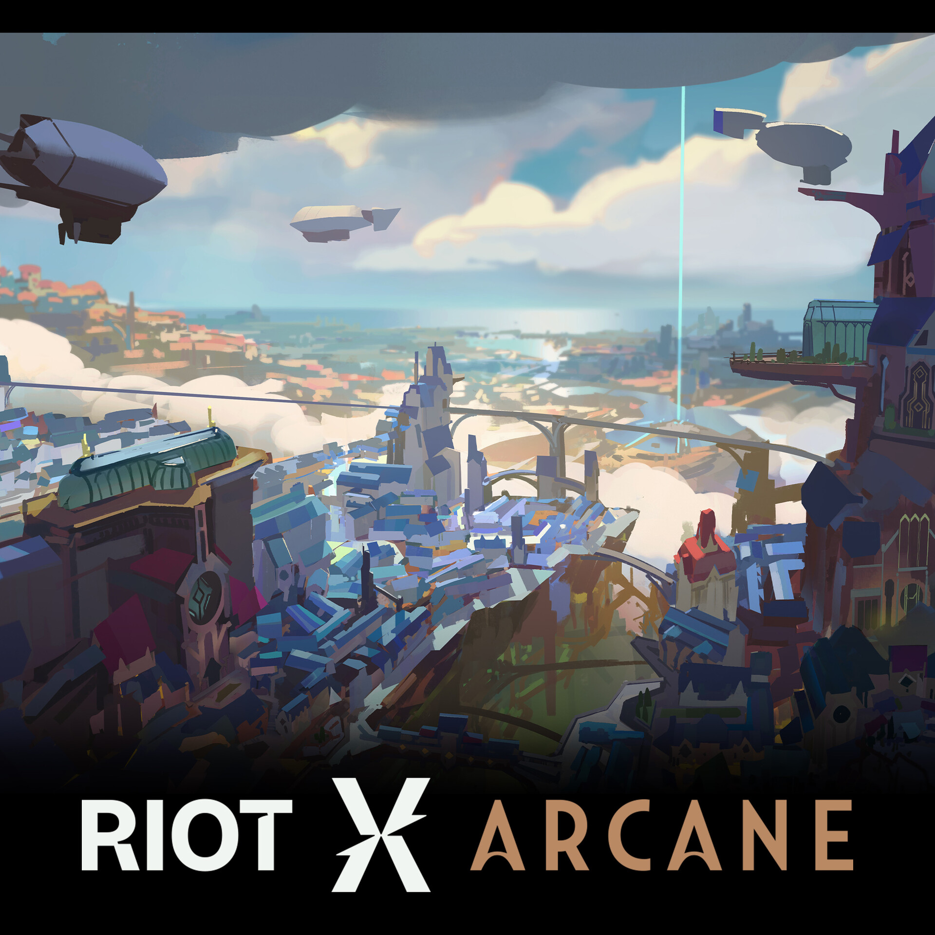 ArtStation - Arcane x Riot - Environments