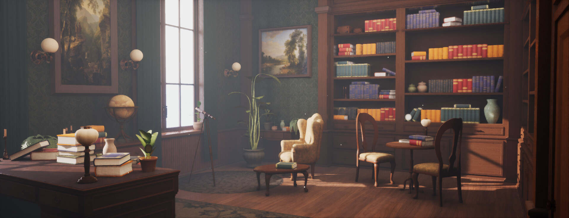 ArtStation - Victorian room