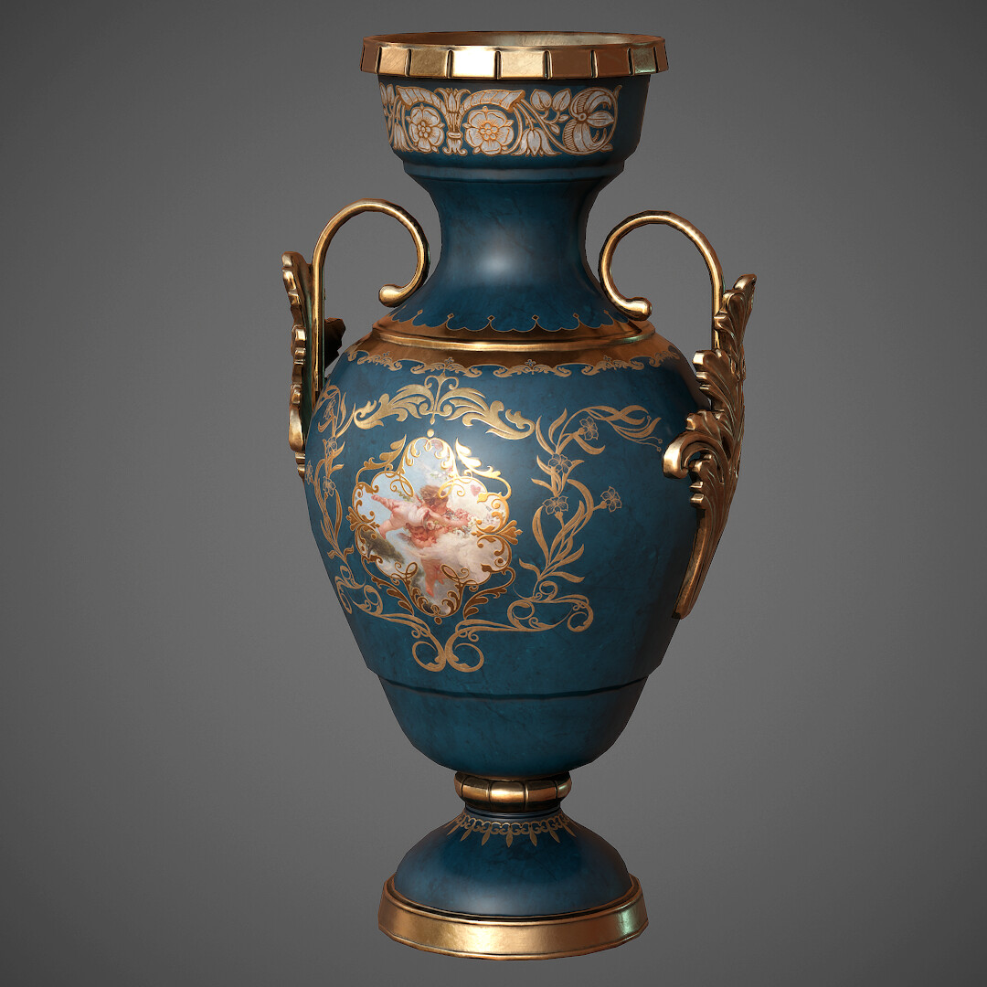 ArtStation Victorian Vase