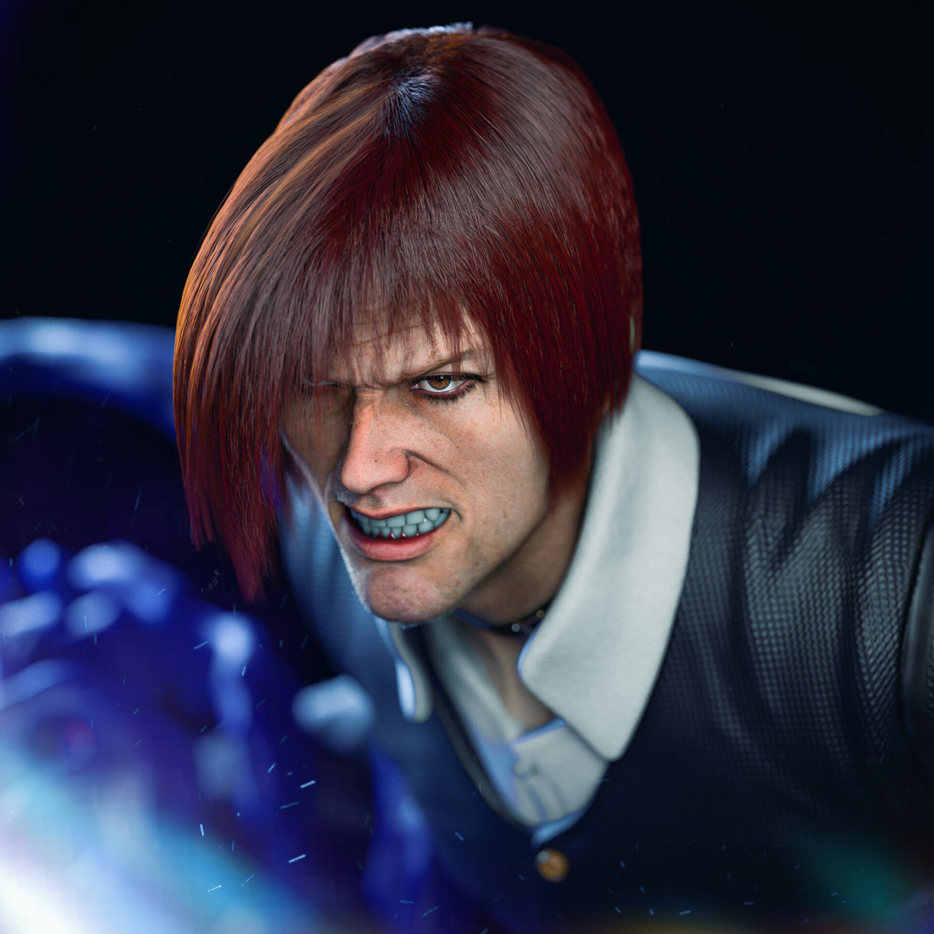 ArtStation - King of Fighter - Iori Yagami