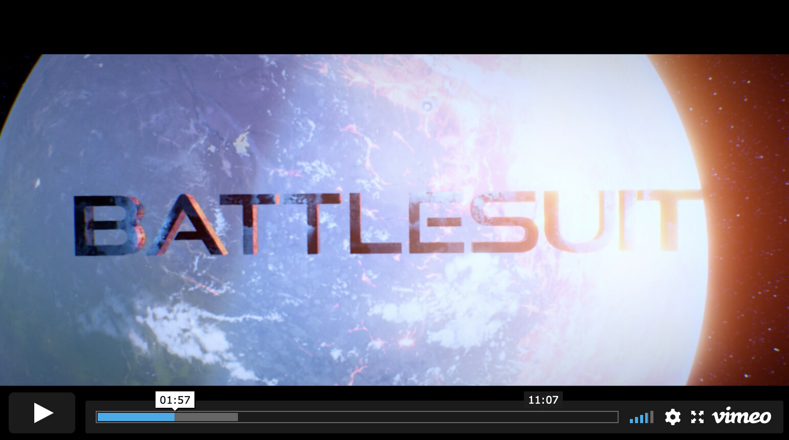 Battlesuit pilot 60 seconds trailer 