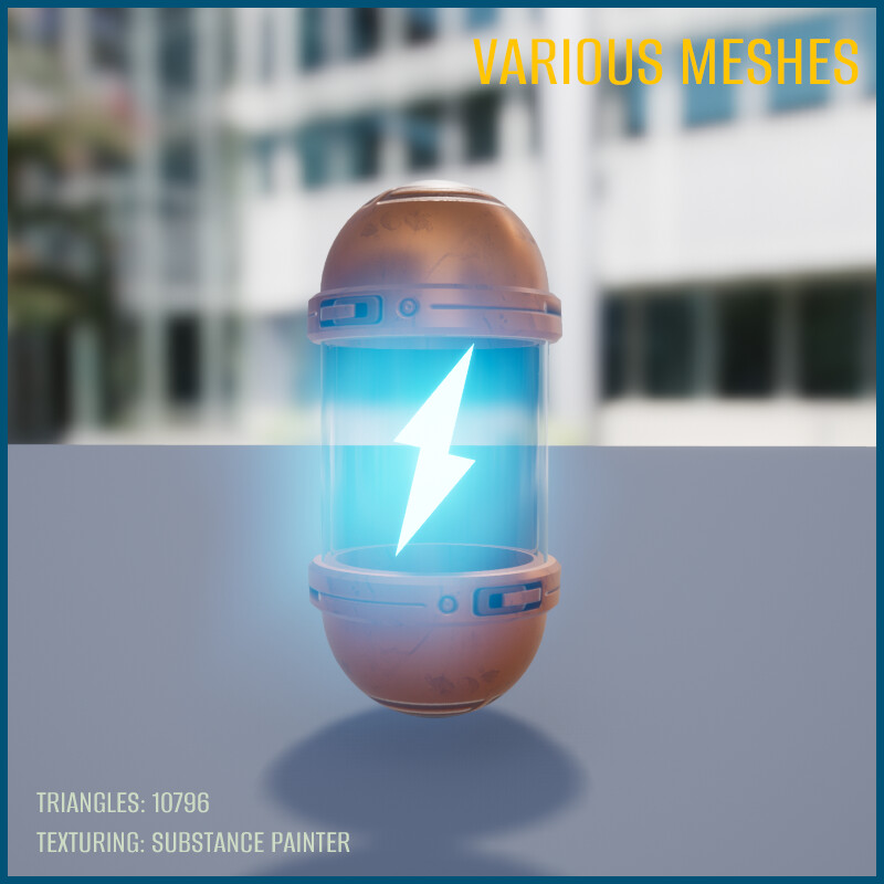 Artstation various meshes