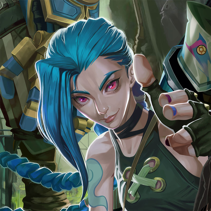 ArtStation - Arcane - Jinx & Vi