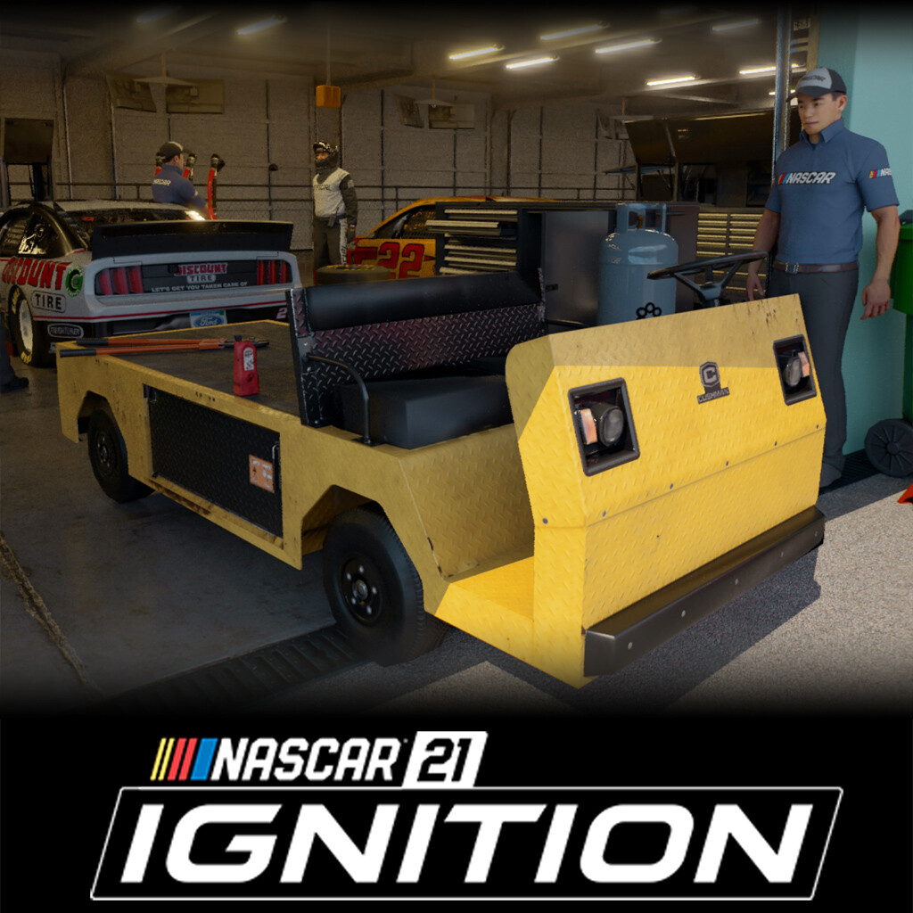 ArtStation NASCAR 21 Ignition Cushman TitanXD electrocar