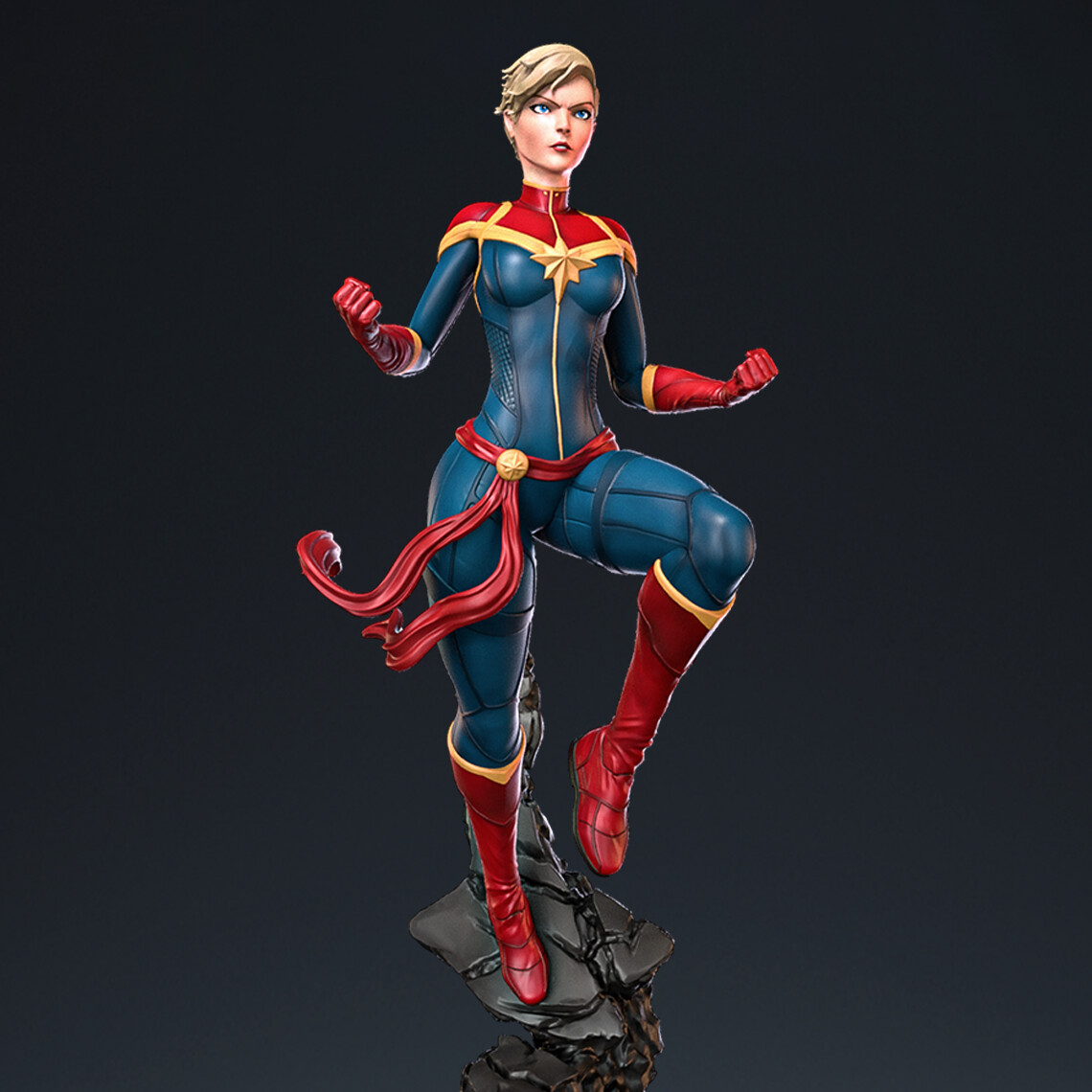 ArtStation - Heroicas - Figure 7 - Ms. Marvel