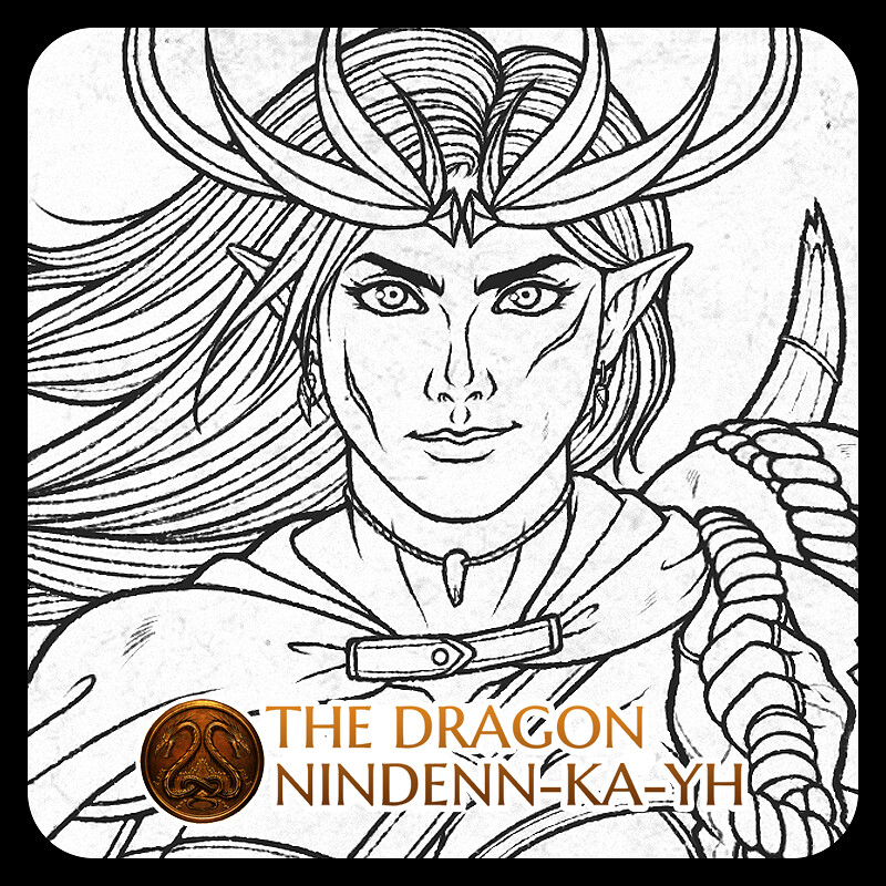The Dragon Nindenn-Ka-Yh ~ Triumphal Huntress