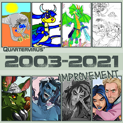 Quartervirus quartervirus art improvement meme 2003 2021 ig 01