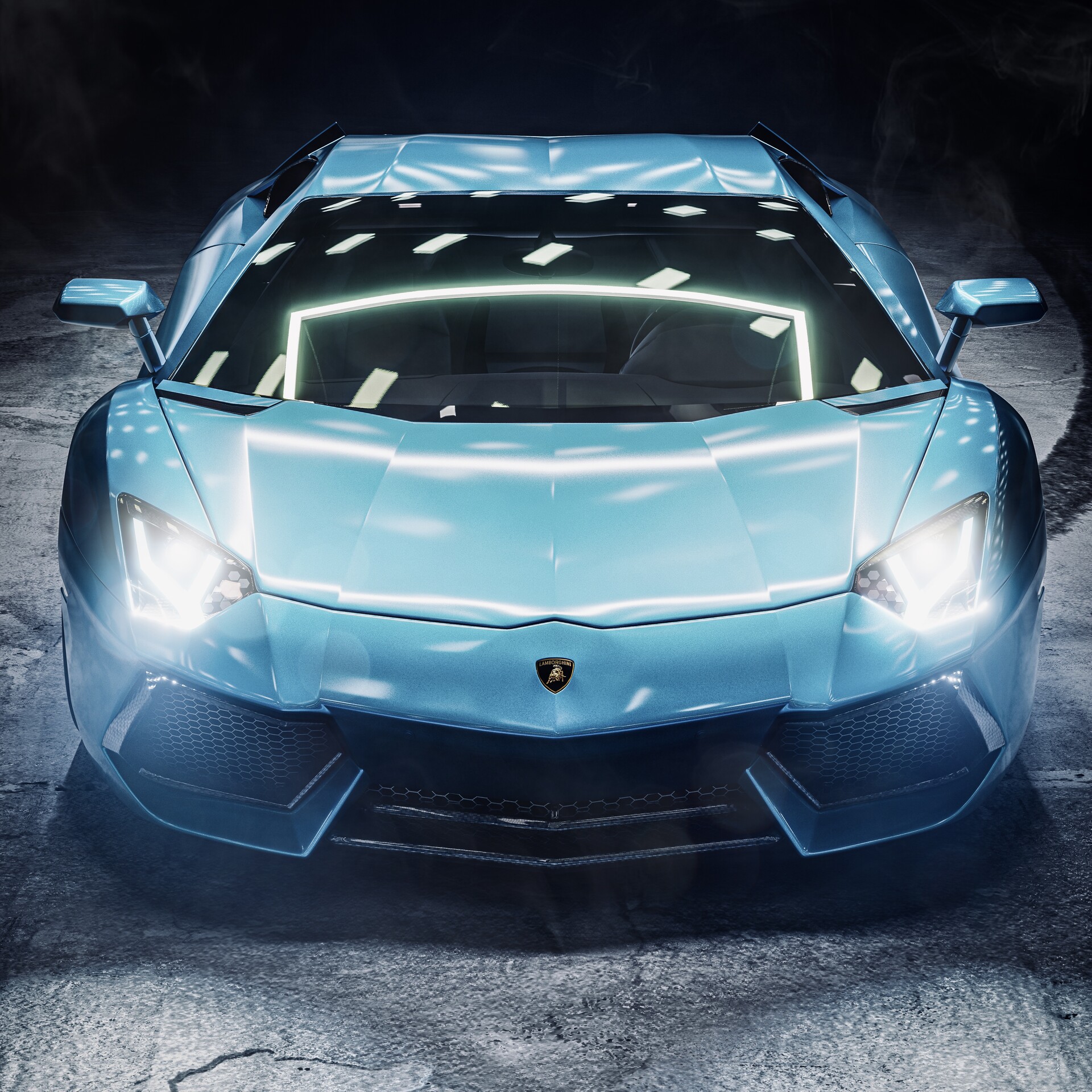 ArtStation - Lamborghini Aventador LP700-4