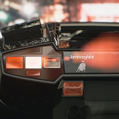 1988 Lamborghini Countach in Unreal Engine