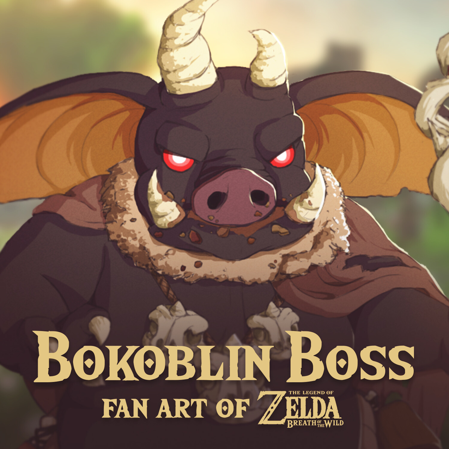 Audrey Ferrandez - Bokoblin dungeon boss • Zelda Botw