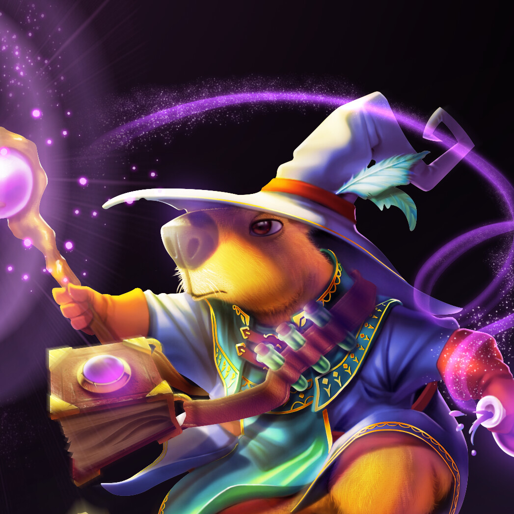 ArtStation - Capybara Magician