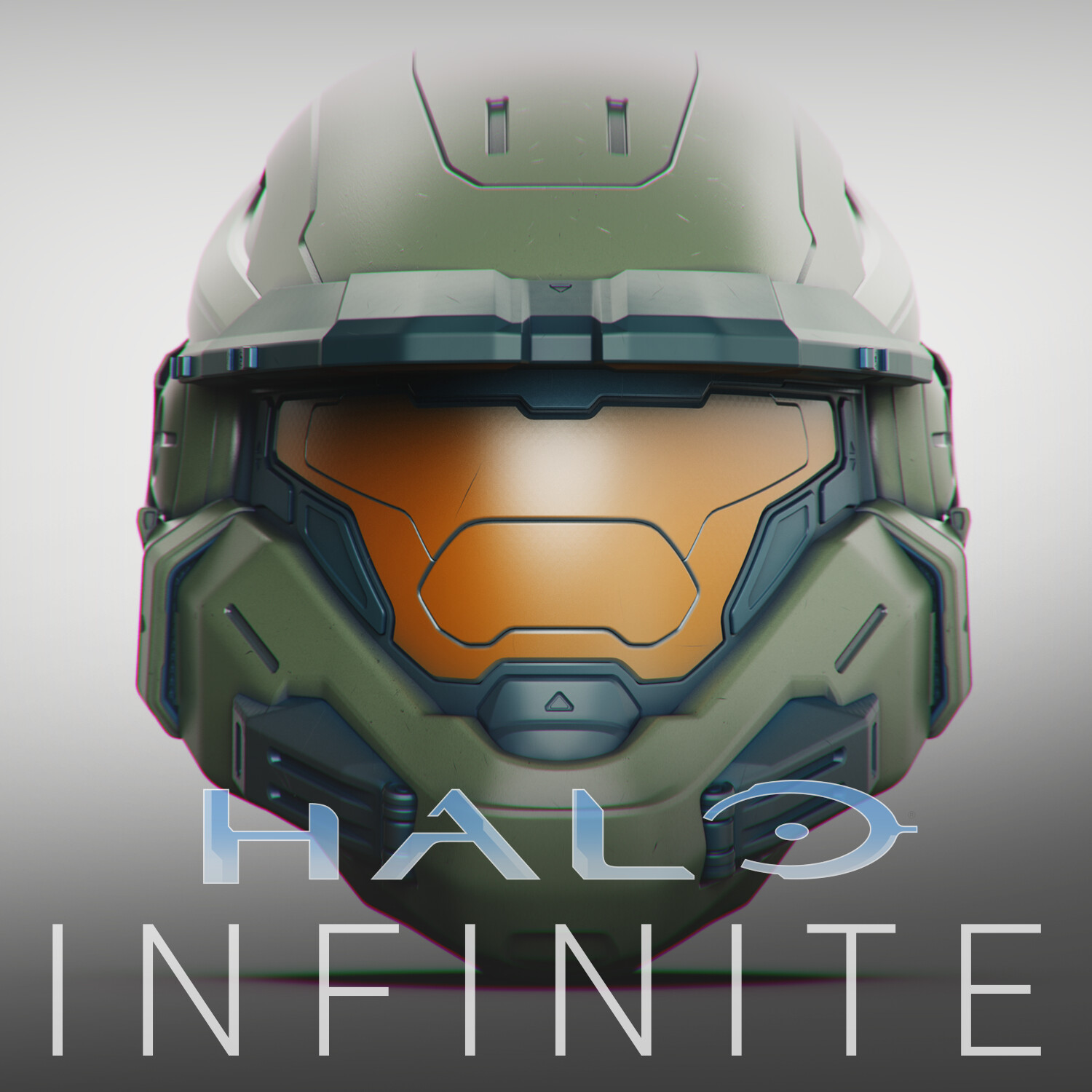 ArtStation - Halo Infinite V [B] Helmet Hi-Poly