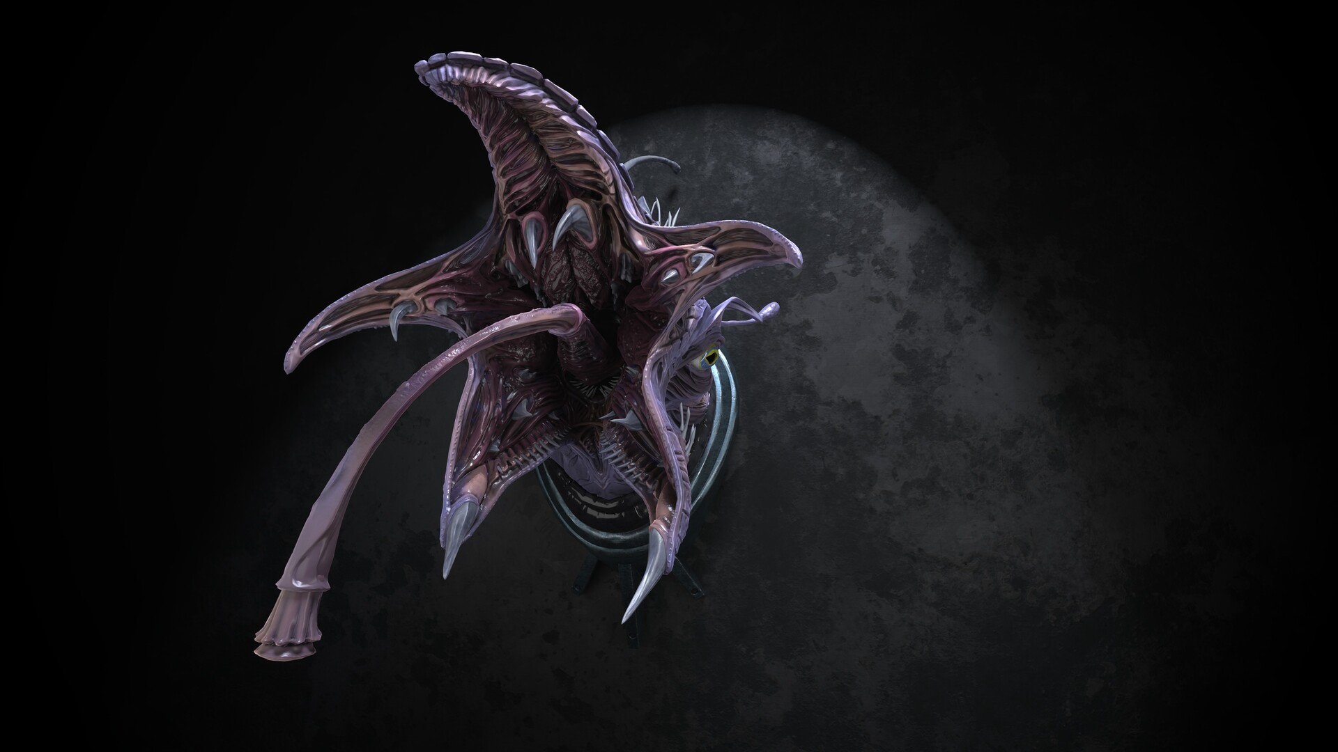 ArtStation Alien starfish trophy