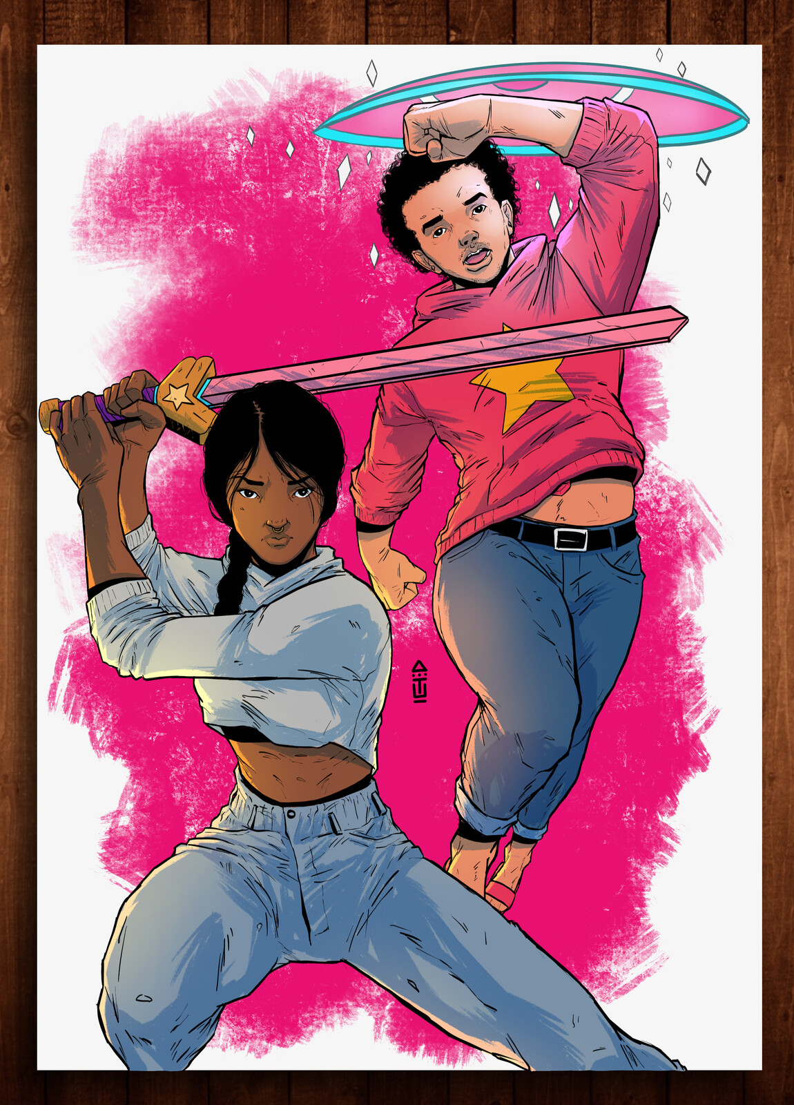 Steven Universe - Steven Universe &amp; Connie Maheswaran