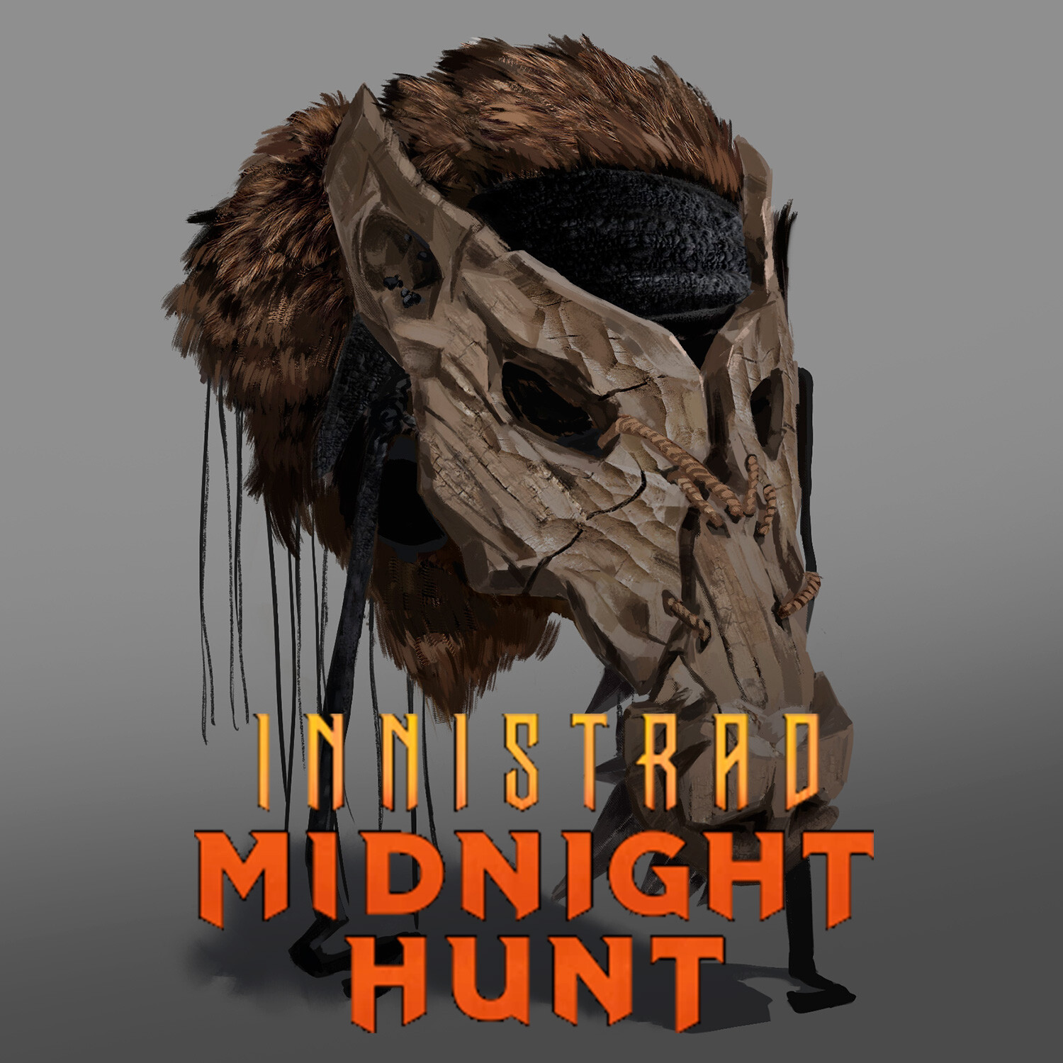 Werewolf mask_Innistrad Midnight Hunt