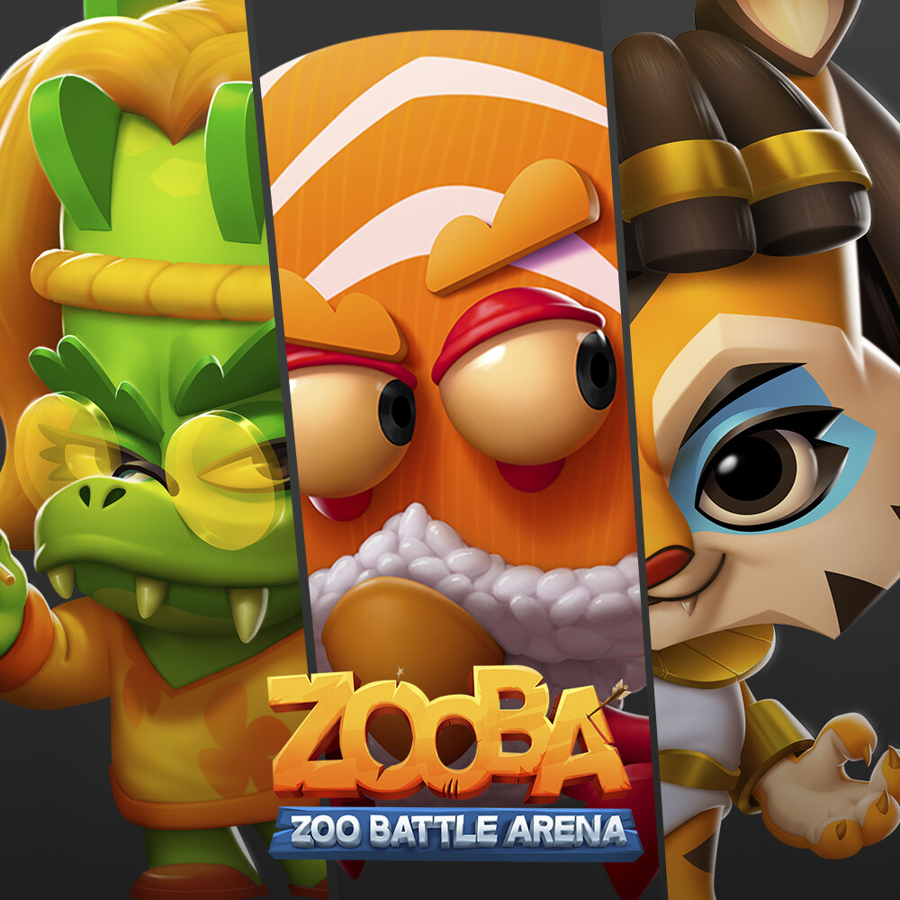 ArtStation - Zooba Character Skins I