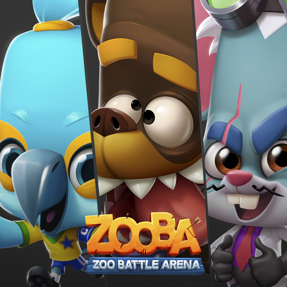 ArtStation - Zooba Character Skins II