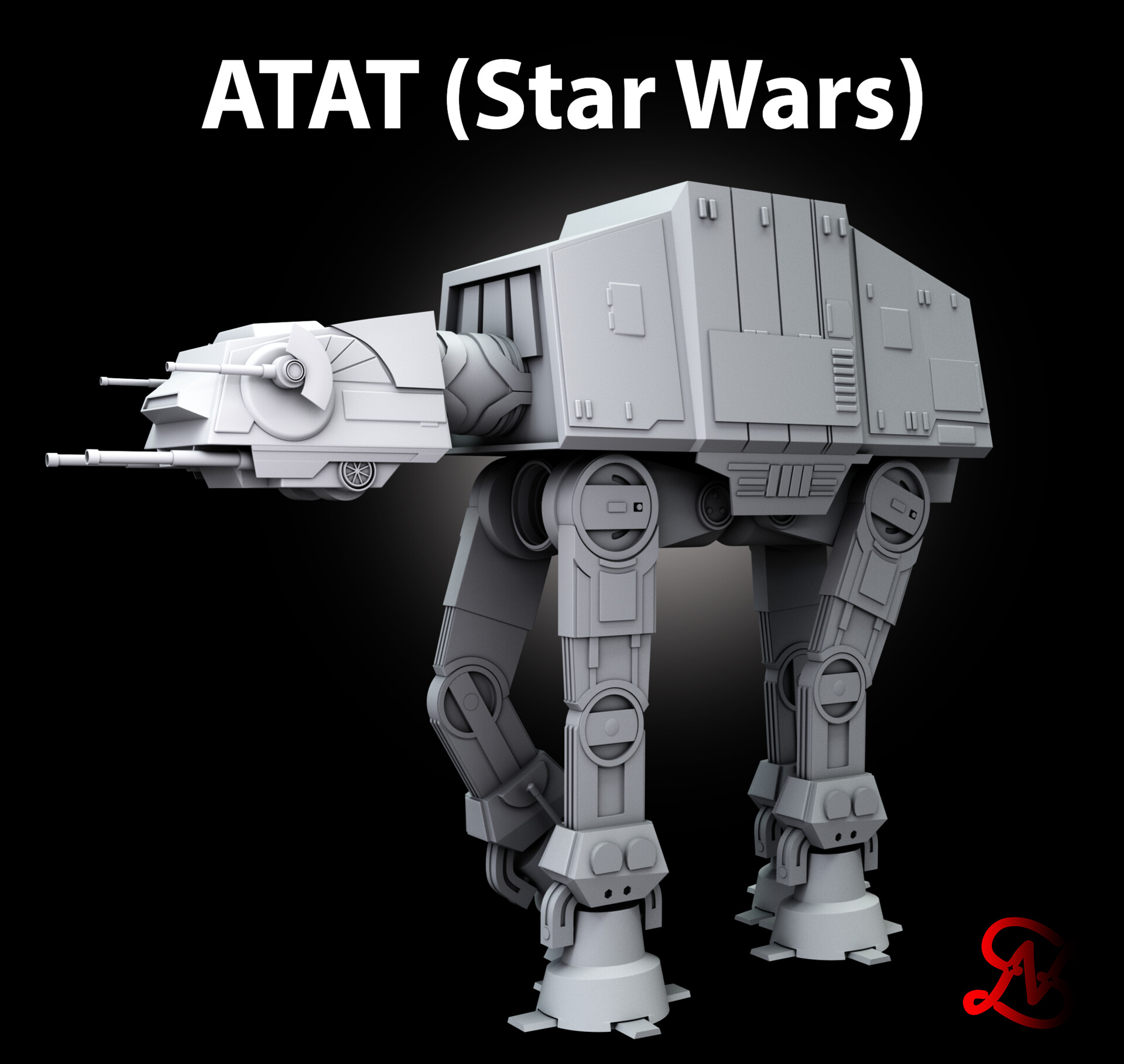 ArtStation ATAT Walker (StarWar)