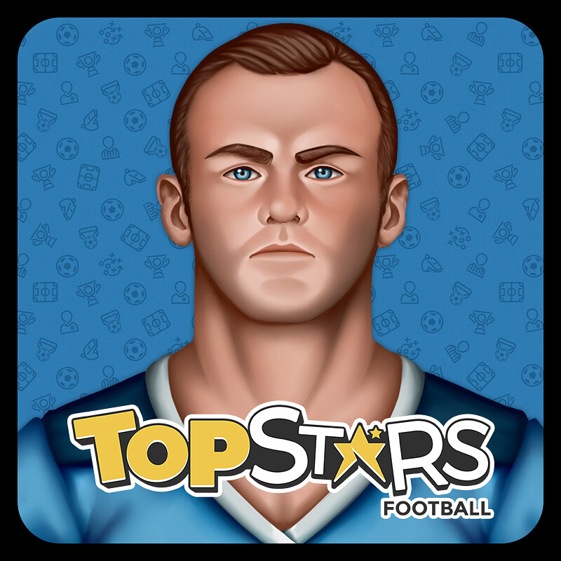 Top Stars Football ~ Ilustrated football players