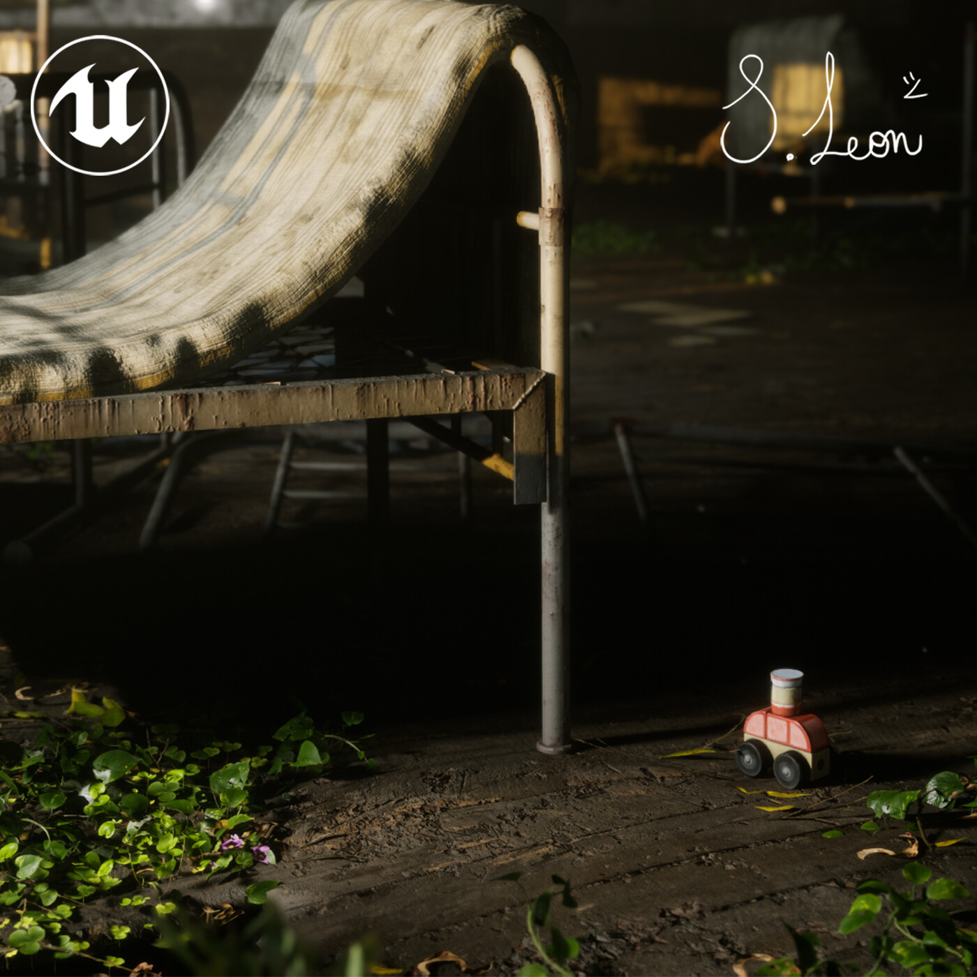 Artstation Abandoned Orphanage Unreal Engine 5