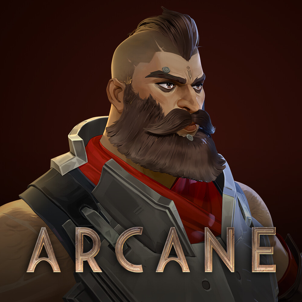 ArtStation - ARCANE - Ambessa's Lieutenant - Textures