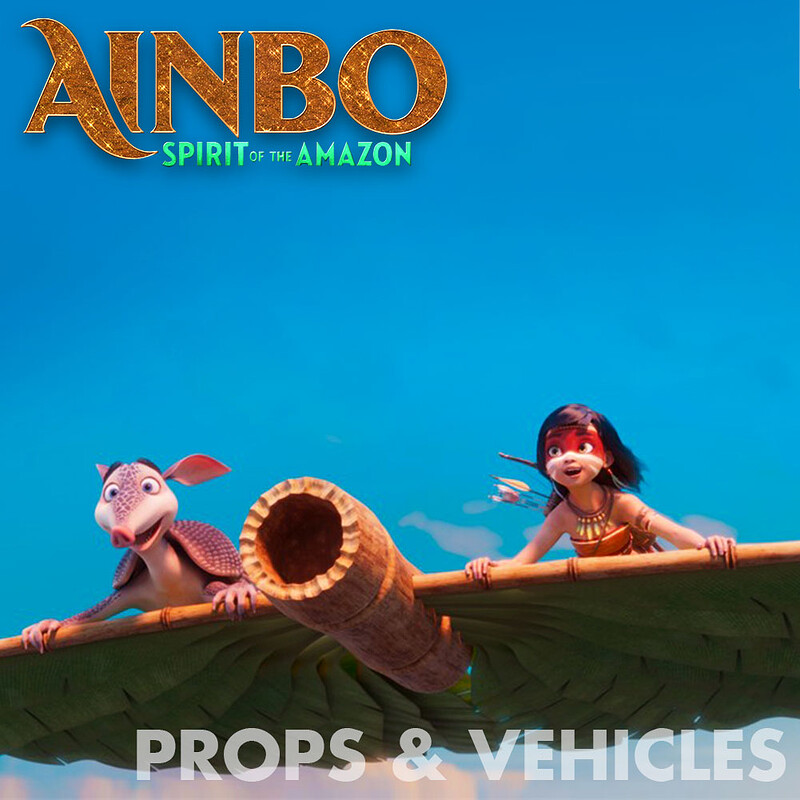  Ainbo Props & Vehicles