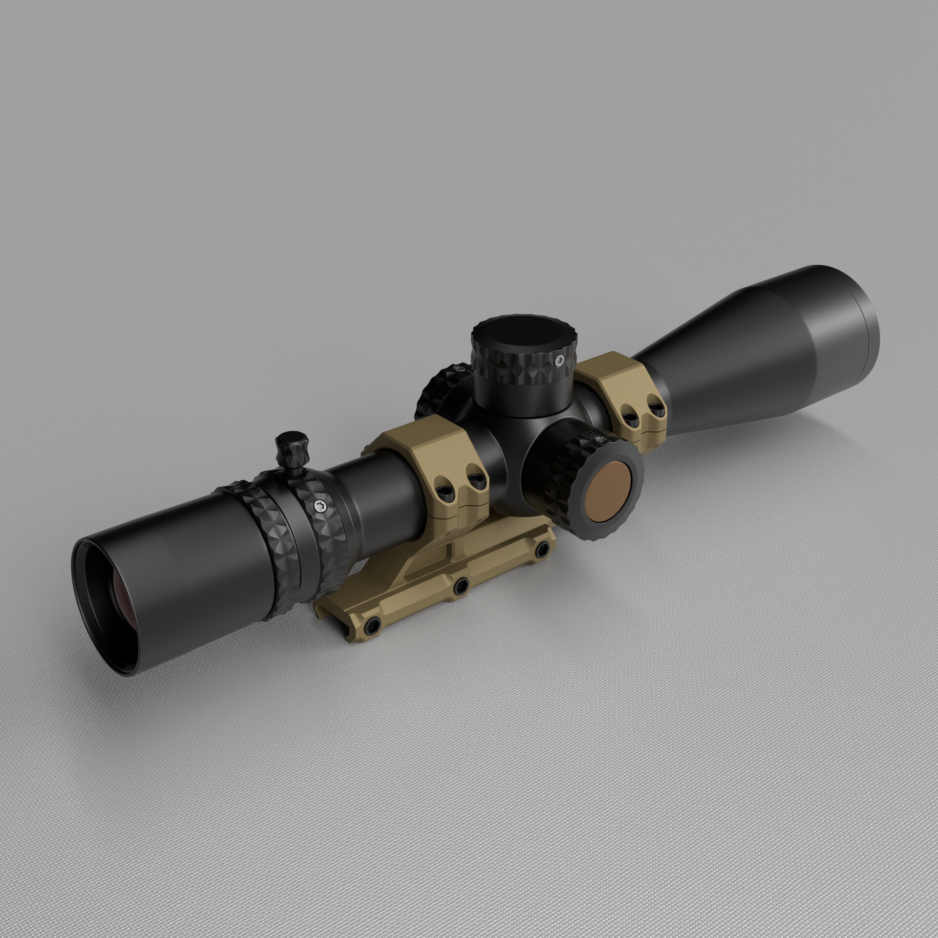 ArtStation - Nightforce ATACR 4-20x50 F1 Scope with Arken Optics Rigid ...