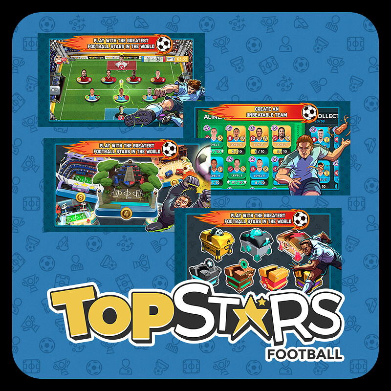 Top Stars Football ~ New icon and promotional pieces