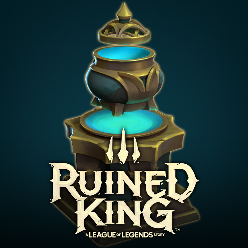 ArtStation Ruined King Incense Burner