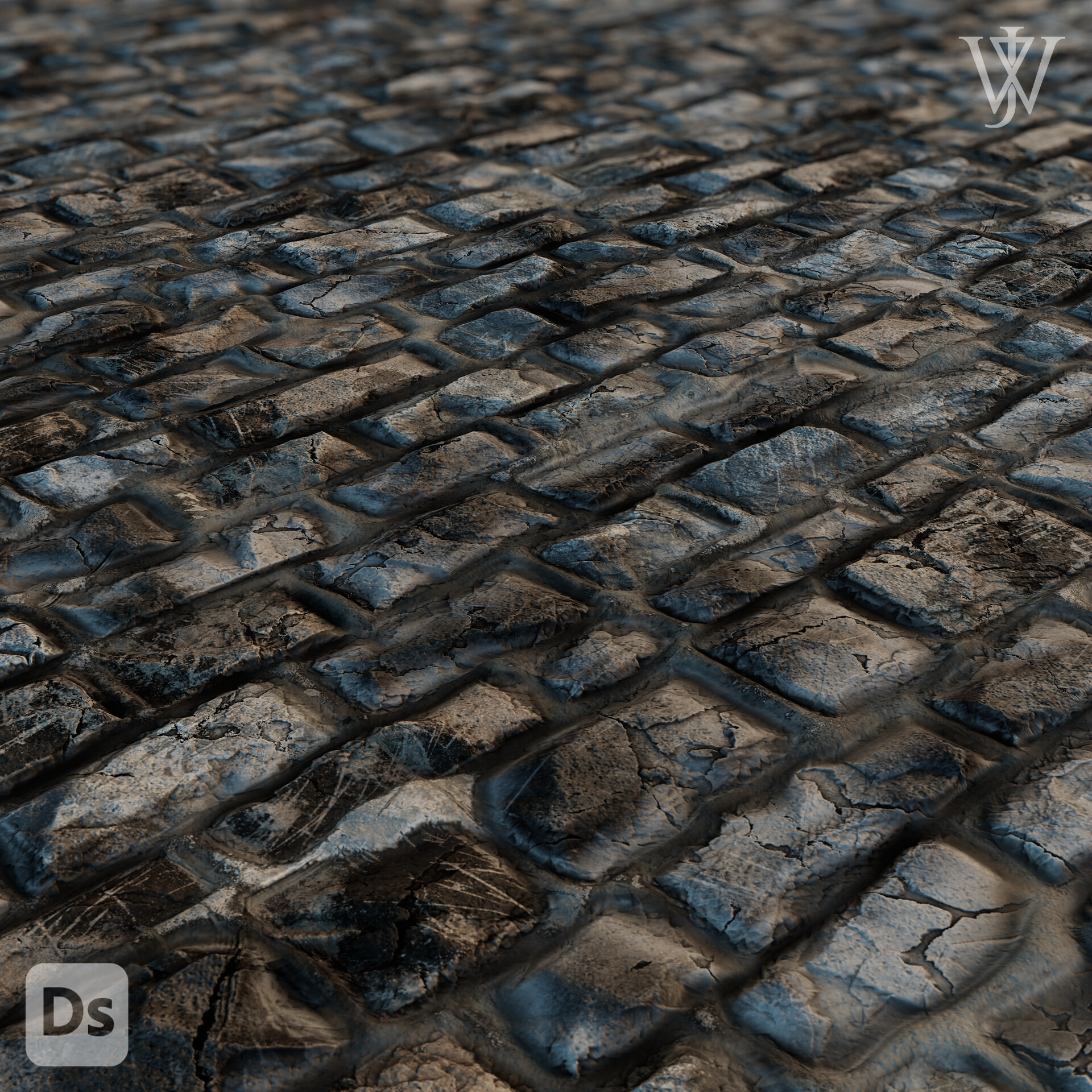 ArtStation - Stone Wall