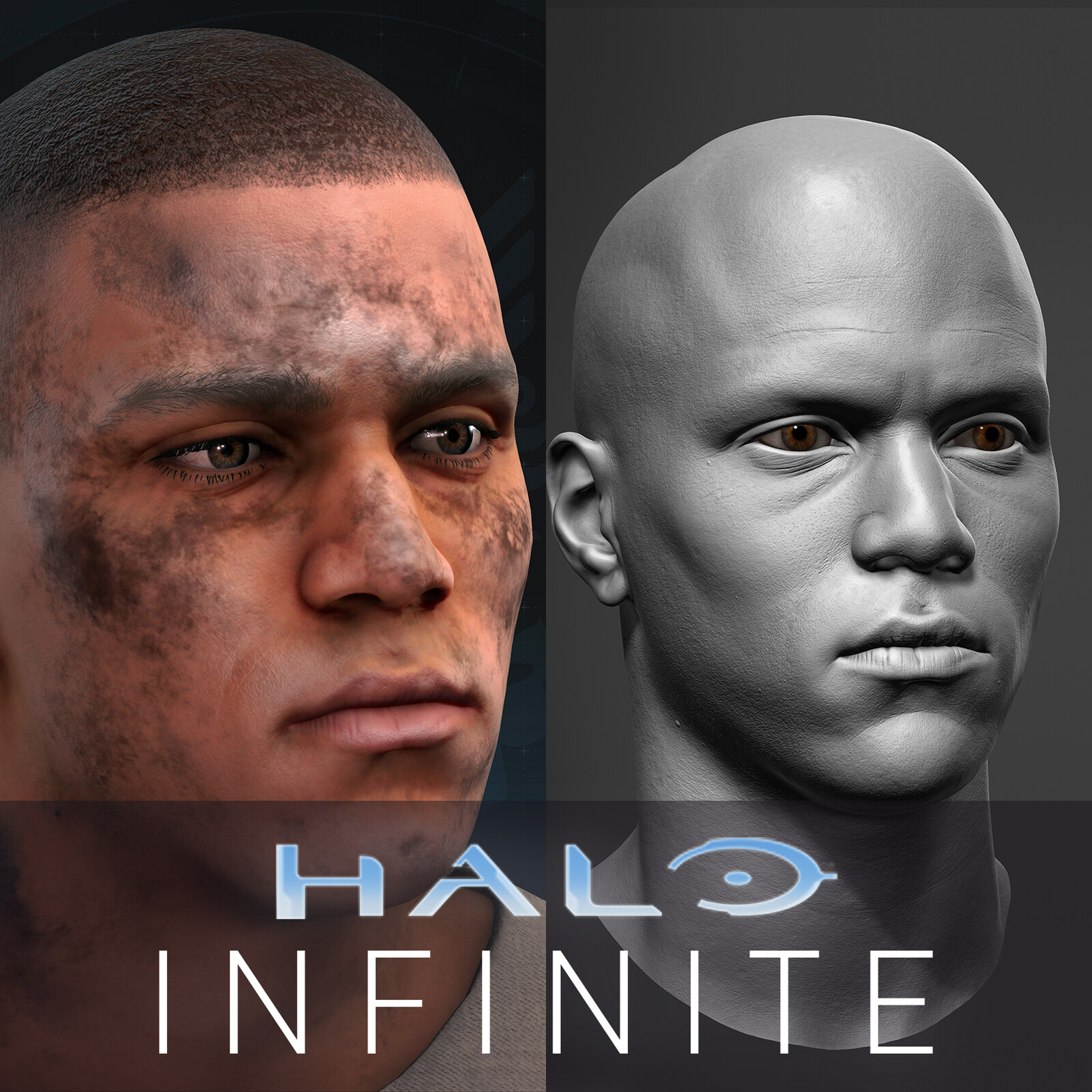 Male Marine Survivor 001 Head