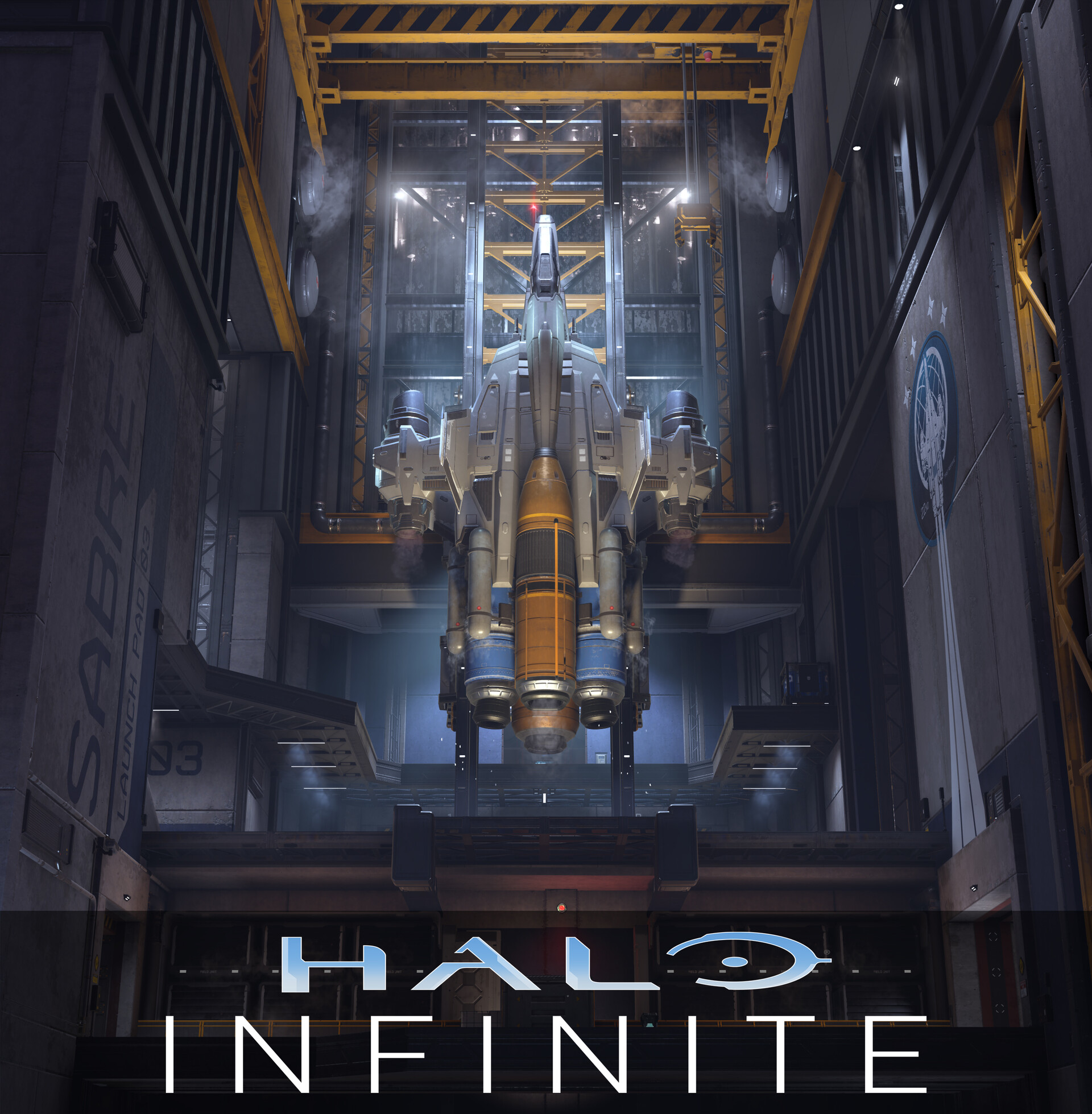 ArtStation - Halo Infinite MP // Launch Site