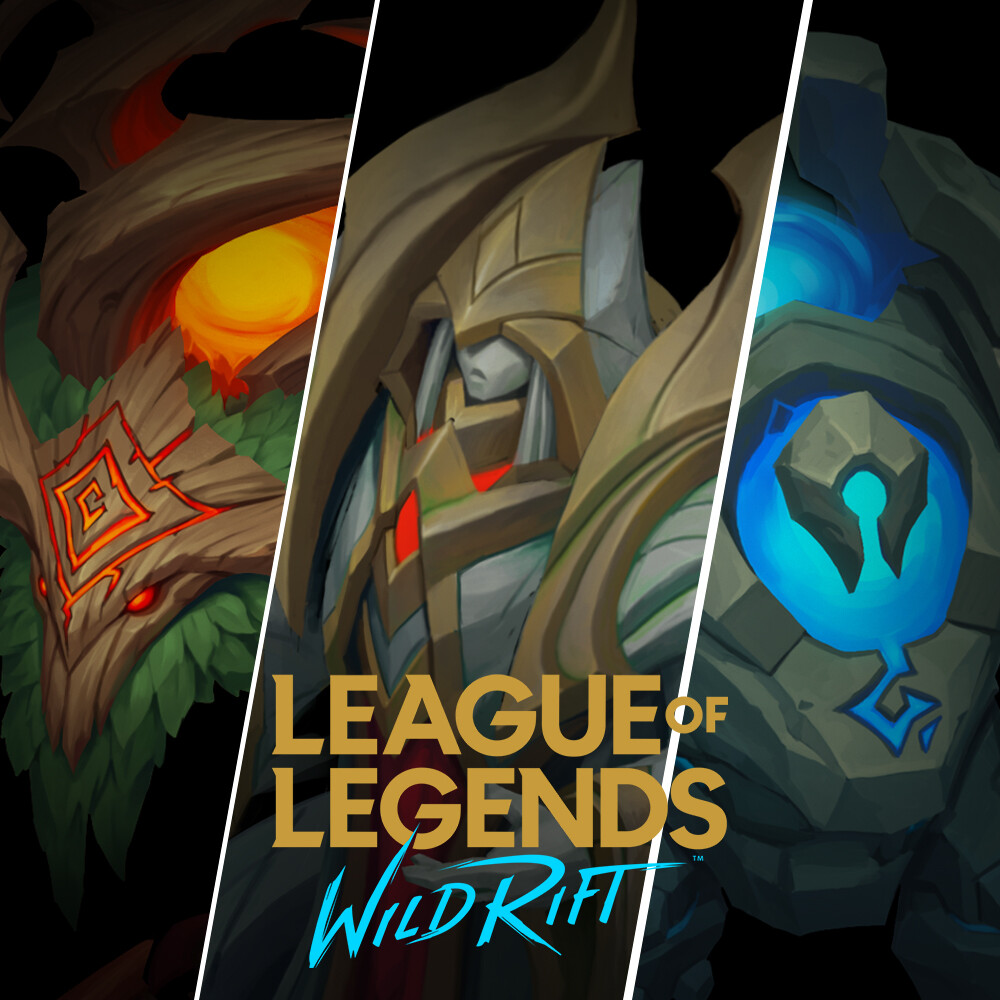 ArtStation - Wild Rift -一些野怪设计