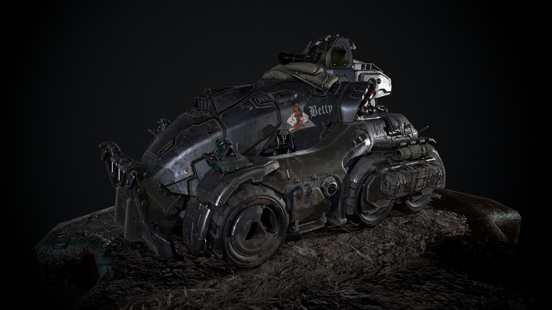 ArtStation APC Gears Tactics