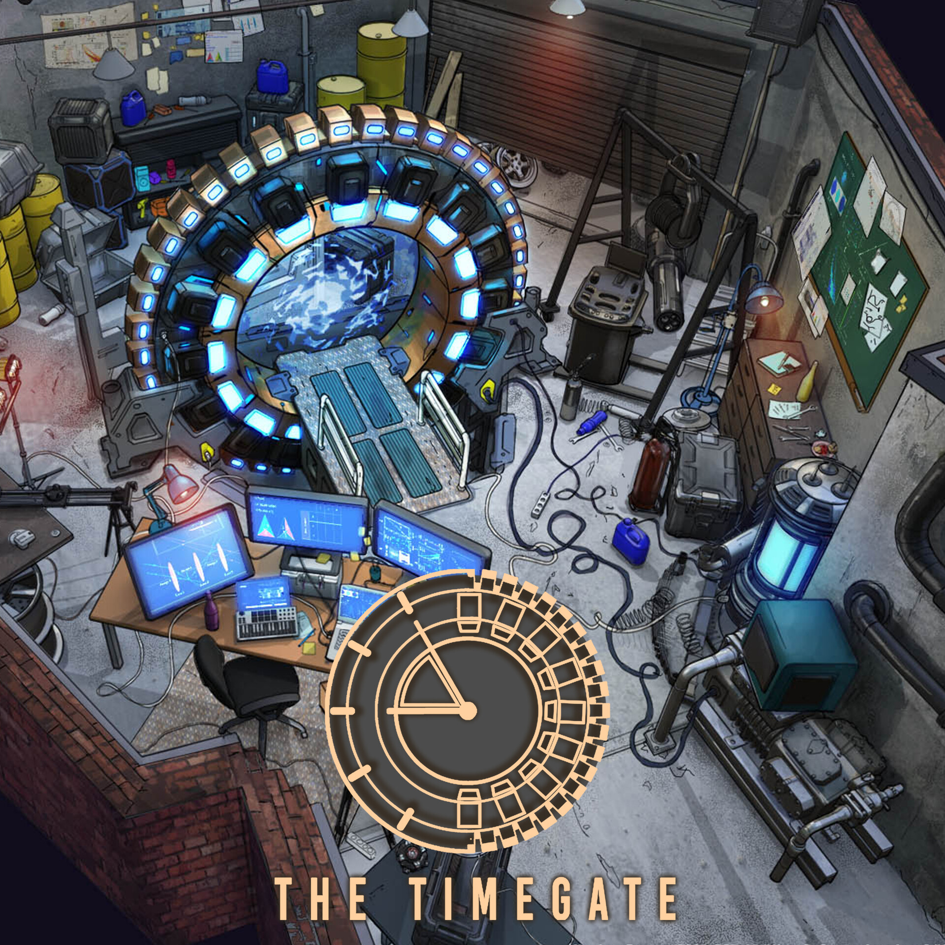 ArtStation - FZD Term 2 Project – The Timegate