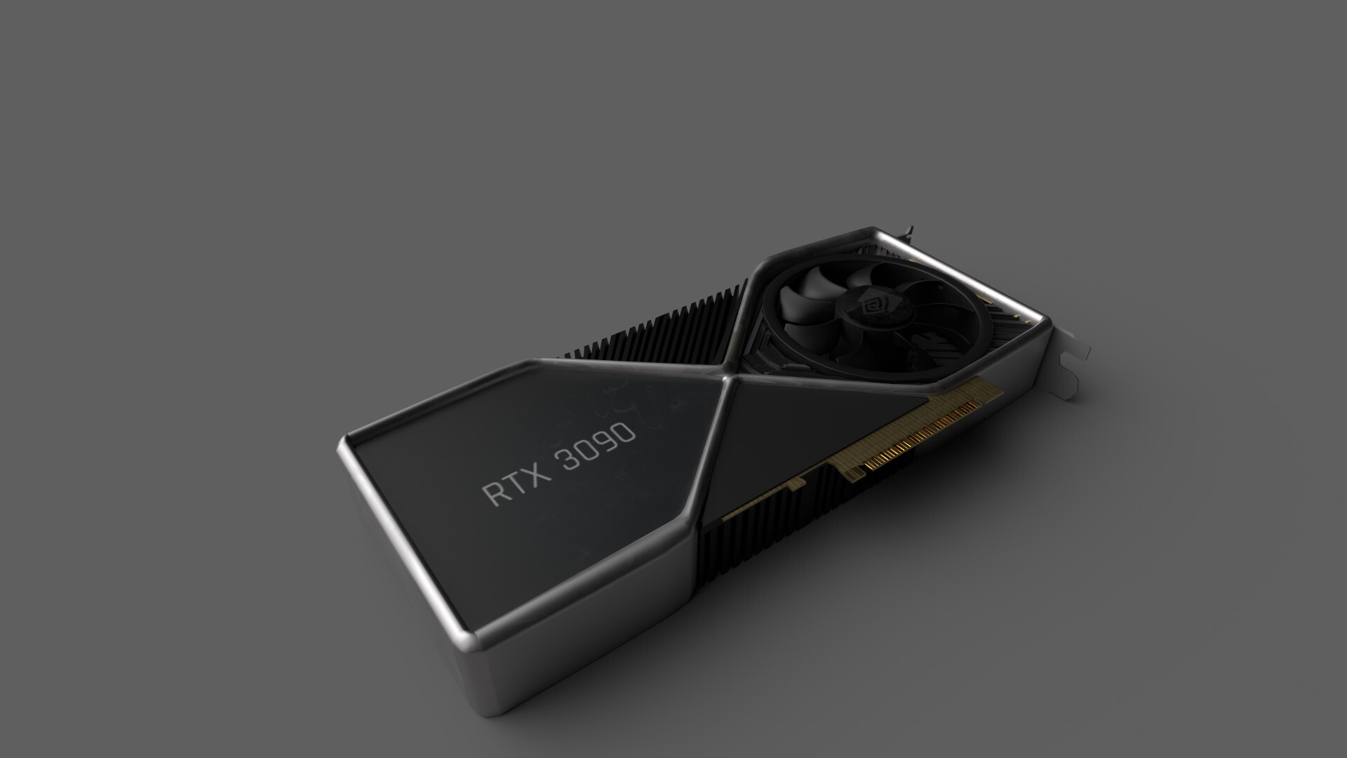 ArtStation - RTX 3090 Graphics card model