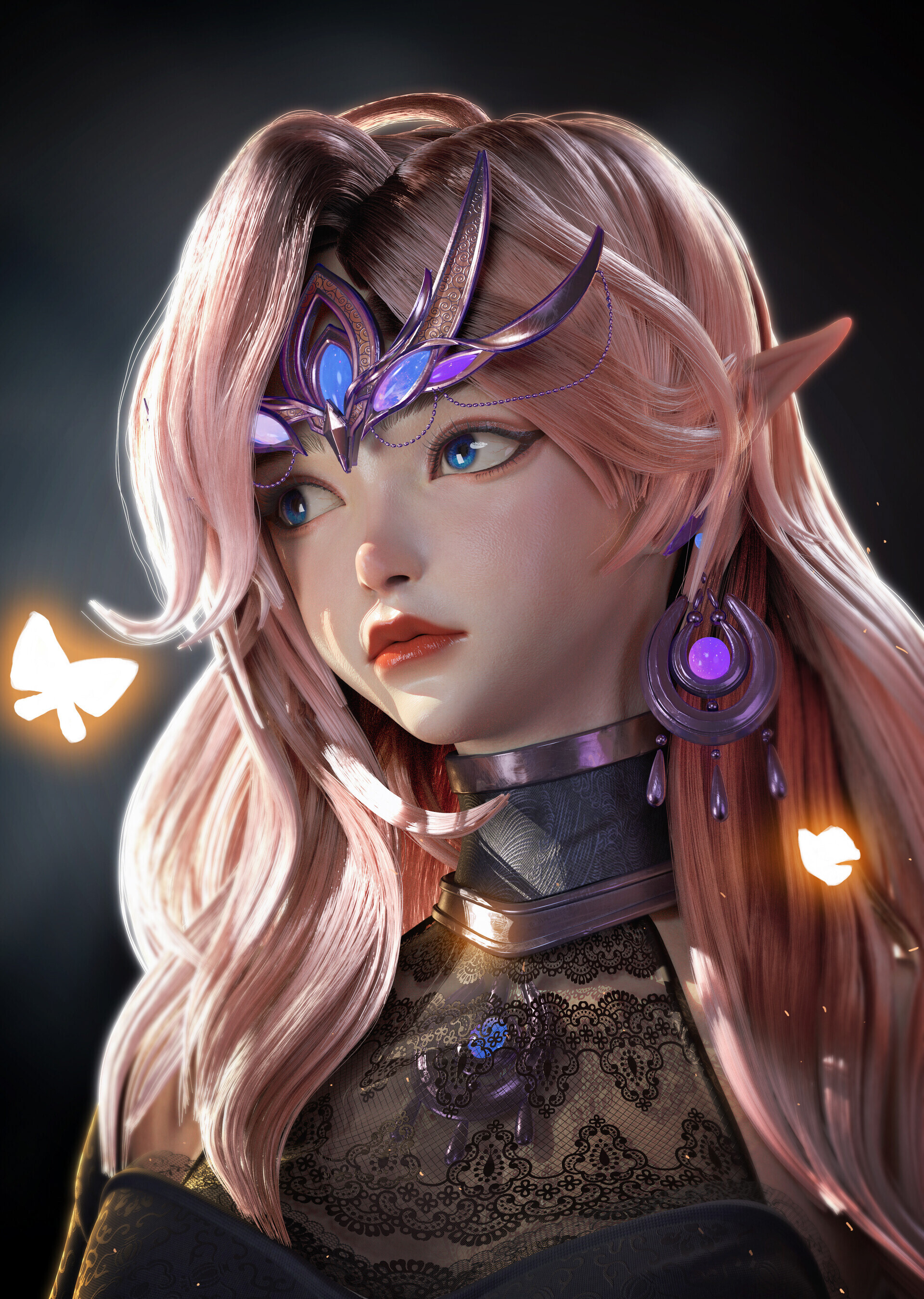 Artstation 3d Cute Girl Modeling