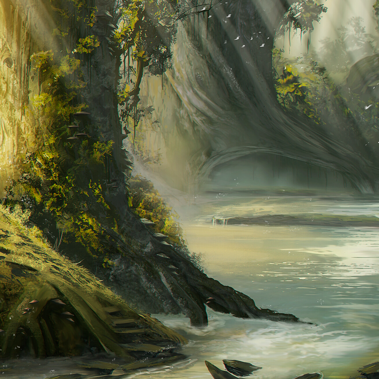 ArtStation - Fantasy Forest