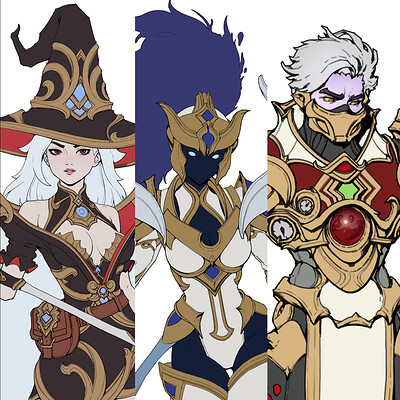 Spring 2021 Character Designs