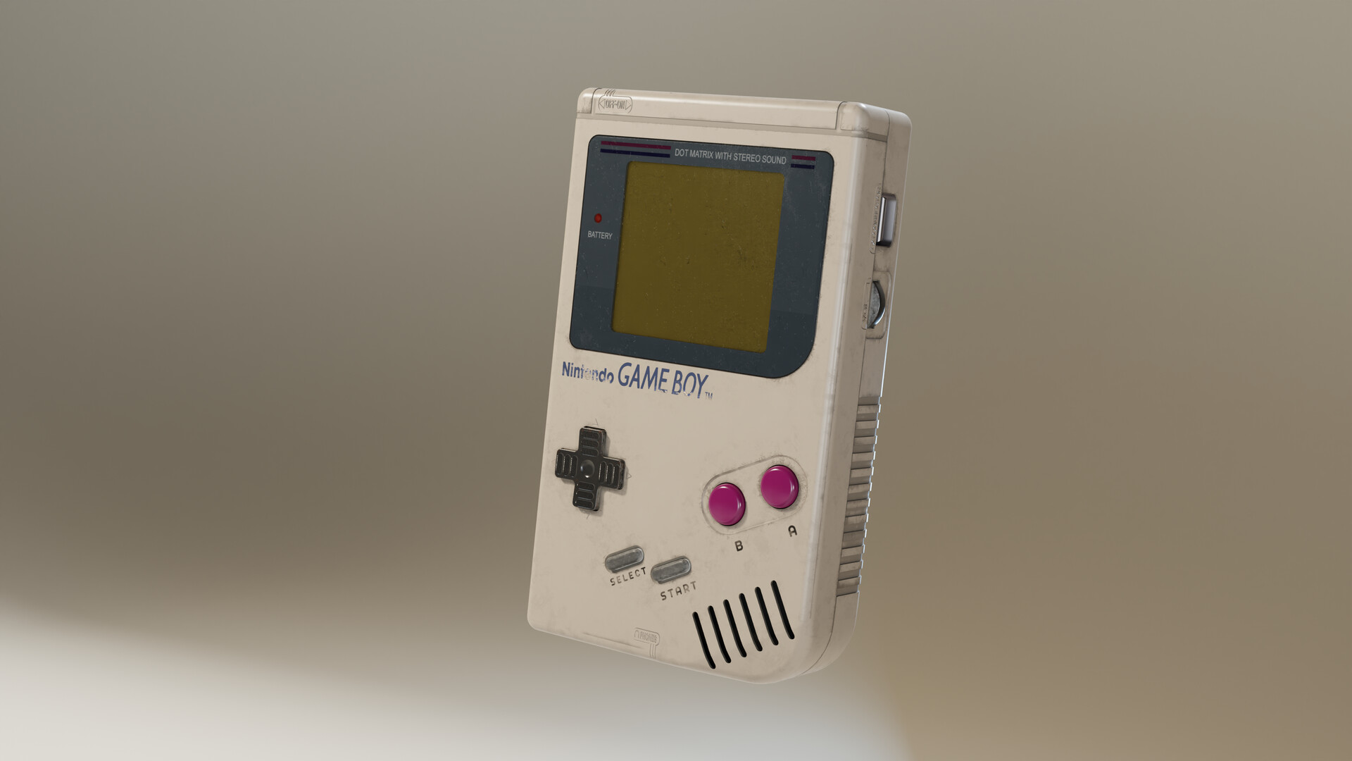 Artstation - Nintendo Game Boy Dmg-01