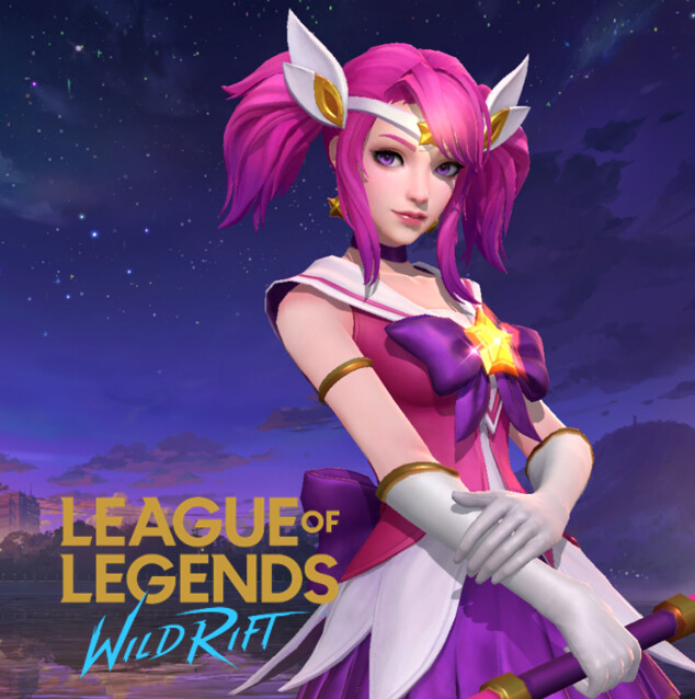 Star Guardian Lux Wild Rift Skin Turntable Animation By Max Cc 6151