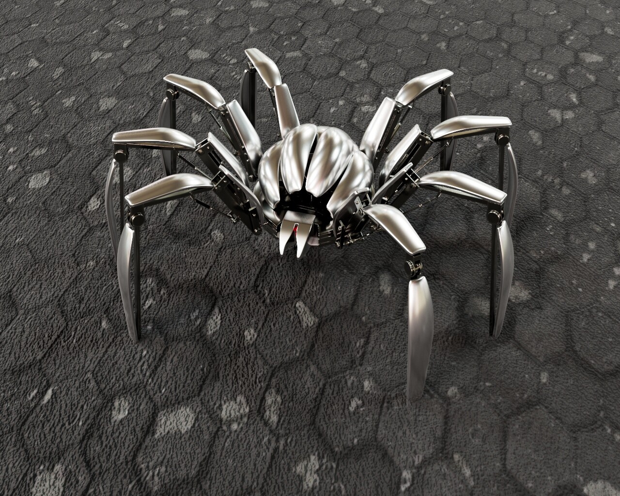 ArtStation - Mechanical Spider