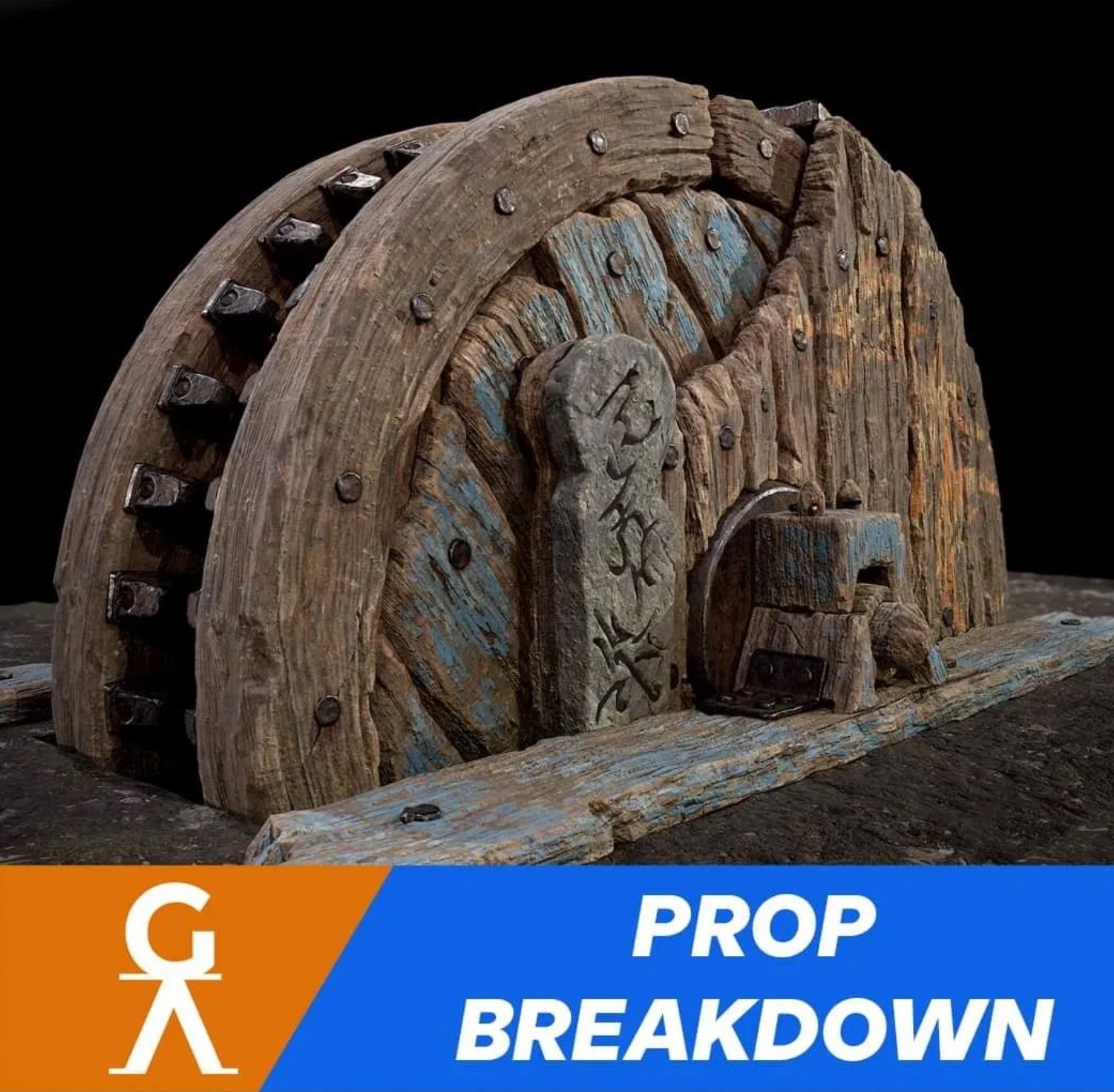 ArtStation Mechanical Wheel (God of War Enviroment fan art)