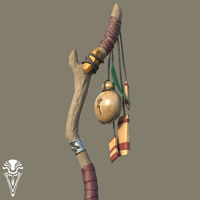 Wooden Mage Staff