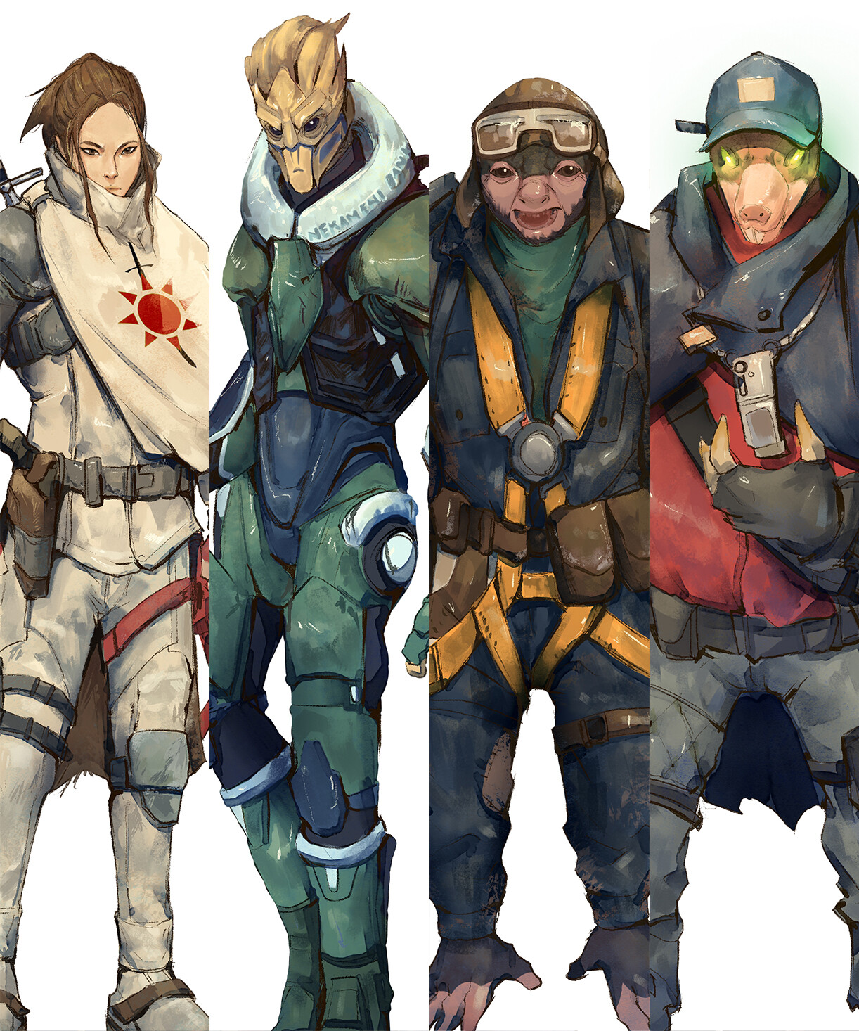 ArtStation - The Mobius Company ( Commission )